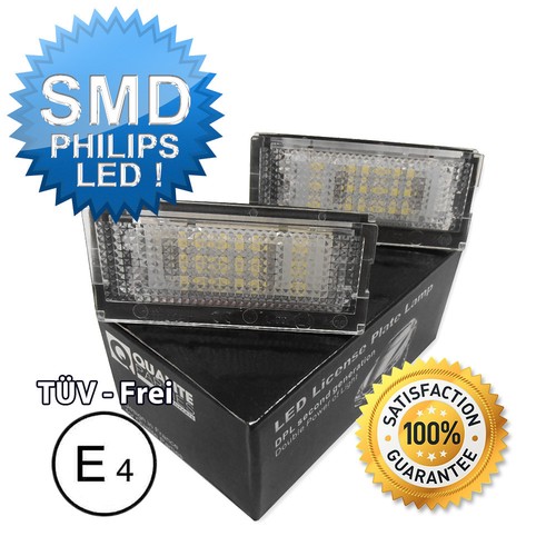 Led kennzeichenleuchte für - 2x,