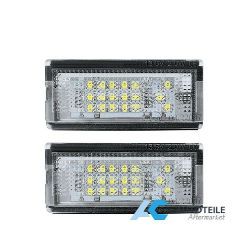 Led kennzeichenbeleuchtung - led,