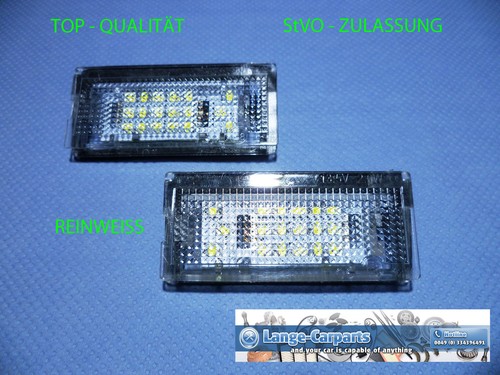 Led set kennzeichenbeleuchtung - led,